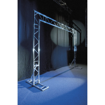 SHOWGEAR Mobile DJ Stand   3,6 m DJ, Messe & Banner | Global Truss kompatibel