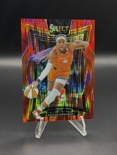 2025 Select WNBA Aaliyah Edwards #32 Concourse Red Flash Prizm /349