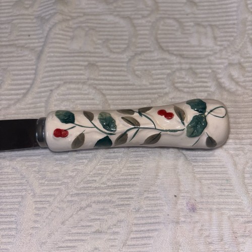 Pfaltzgraff Winterberry Replacement Christmas Holiday Cheese Knife - Picture 3 of 11