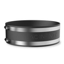 Noise Reduction Clamp 8-Inch, Duct Coupler with Stainless Steel Clamps, Flexi...