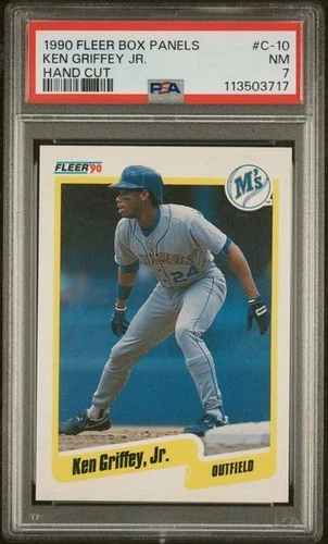 1990 Fleer - Ken Griffey Jr #513 PSA 7 NM!