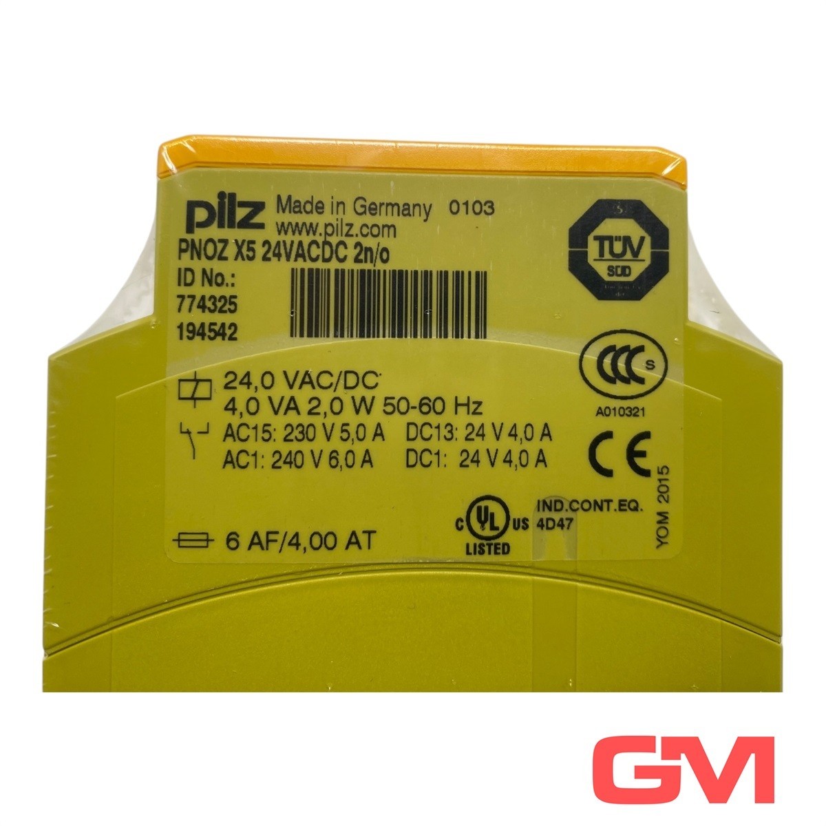 Pilz Safety Relay 774325 PNOZ X5 24VACDC 2N/O PNOZ Relay