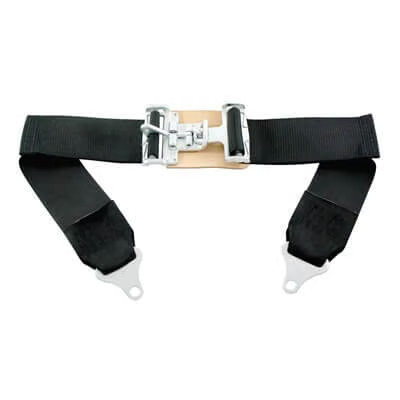 Scott Drake SB-RAce 1965-1973 3'' Race Style Lap Belt Black