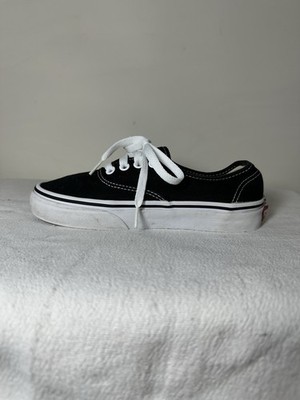 VANS CLASSIC AUTHENTIC ERA Black Low-Top Sneakers US Men 4.0 Women 5.5 Pre Owned