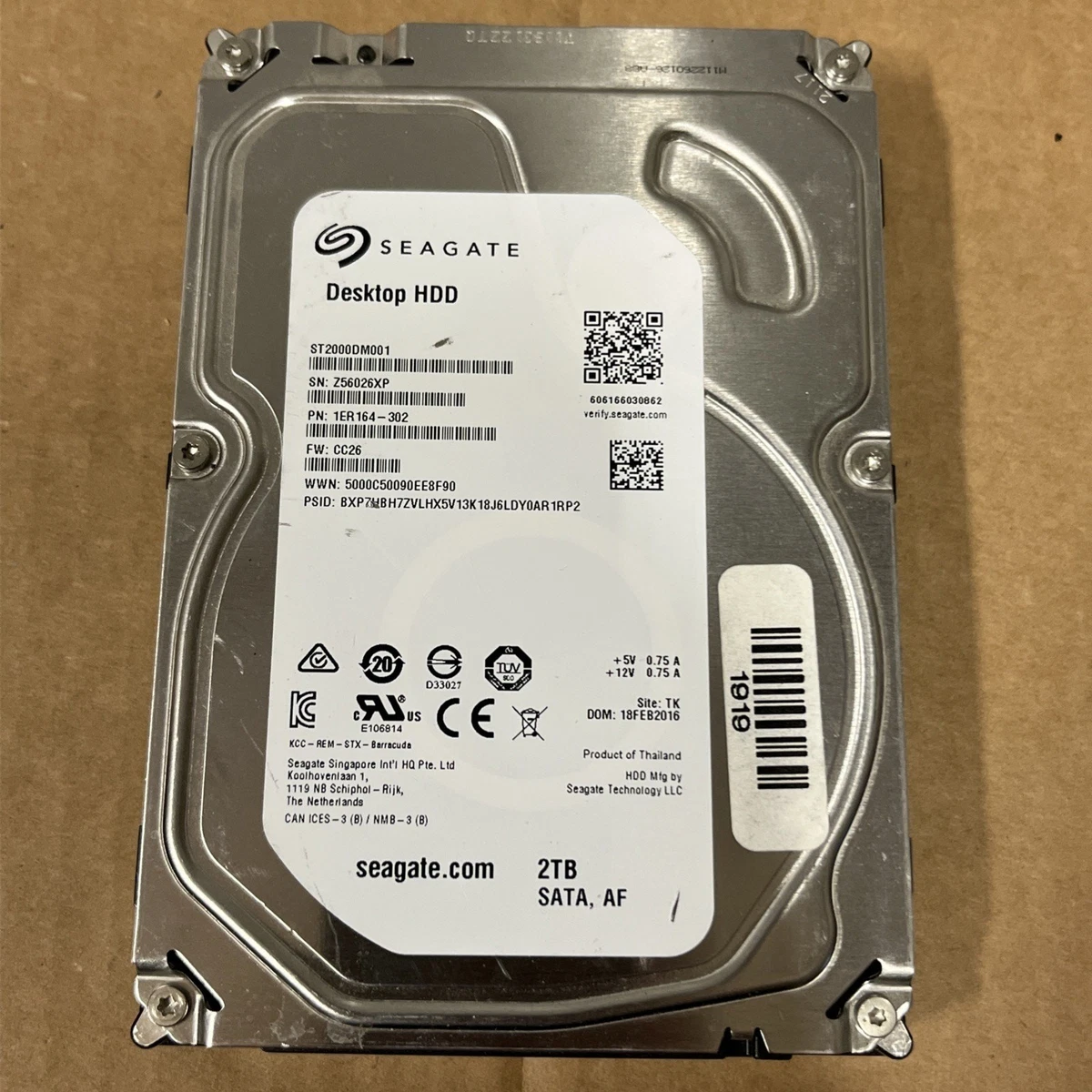 Seagate SATA I 3.5