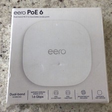 EERO Wireless Access Point PoE 6 Dual-band Wi-Fi 6 T010001 NEW CONDITION