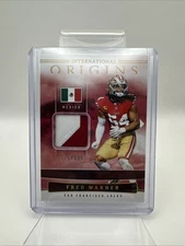 2025 Panini Origins - Fred Warner International Origins Mem /199 🔥🔥
