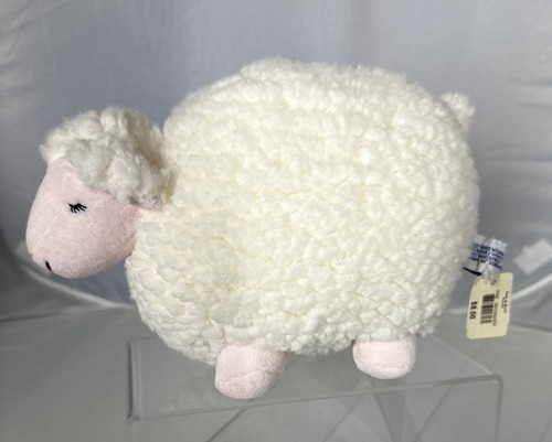 Bath & Body Works Plush Lamb Lambie Sheep Cream Pink Face 9"