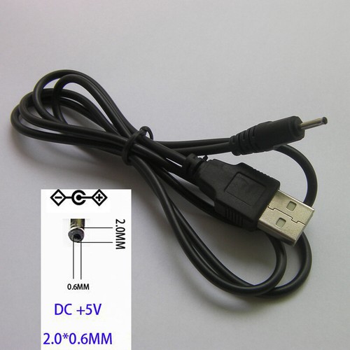 Câble d'alimentation adaptateur prise de charge USB vers 2,0 mm haute qualité pour Nokia CA-100C - Photo 4/9