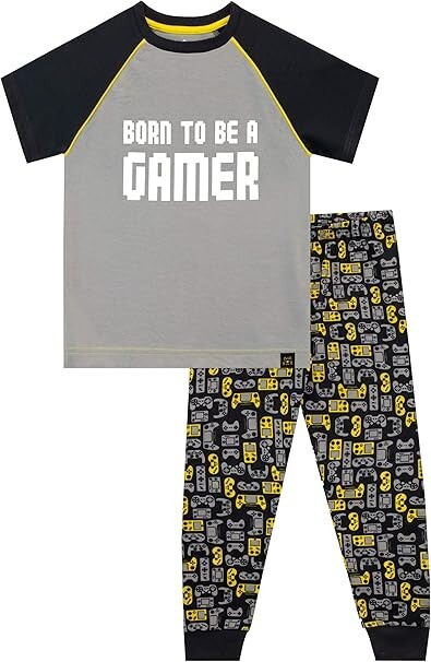 Kids Gamer Gaming Pyjamas Set Harry Bear Boys Age 12-13 Years BNWT RRP £23.95