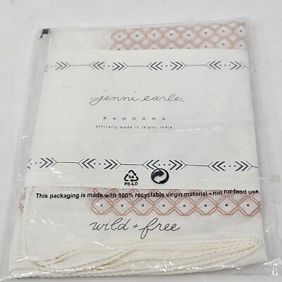 Jenni Earle Wild + Free Bandana NEW
