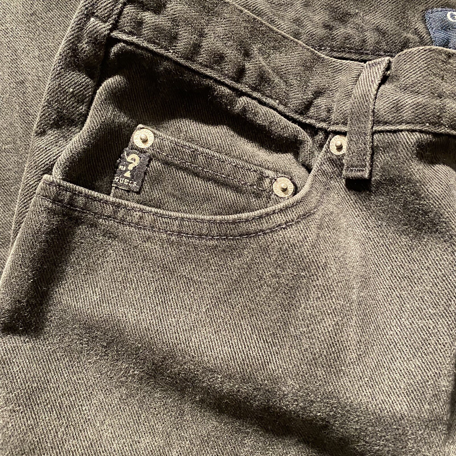 Mens Vintage Guess Jeans 001 Made USA 1990s Straight … Gem