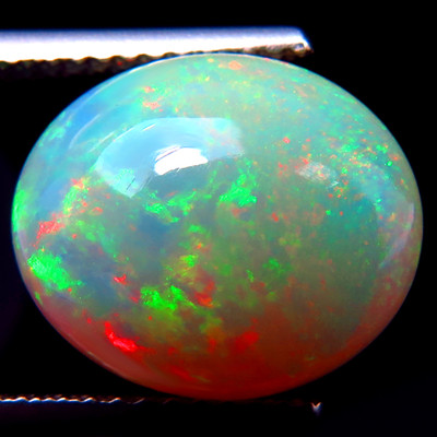 4.70ct FLAWLESS HUGE NATURAL TOP MULTI COLOR PLAY 3D HARLEQUIN OPAL EARTH MINED