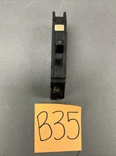 Q15 Zinsco/GTE Sylvania 1 Pole 15A 120VAC Plug-in Circuit Breaker  Q115 - ECS