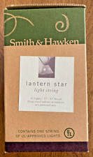 A strand of 10 lights made for Smith & Hawken, Lantern Star