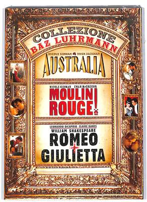 EBOND 3DVD Australien / Moulin Rouge! / Romeo + Giulietta EDITORIALE DVD D712204
