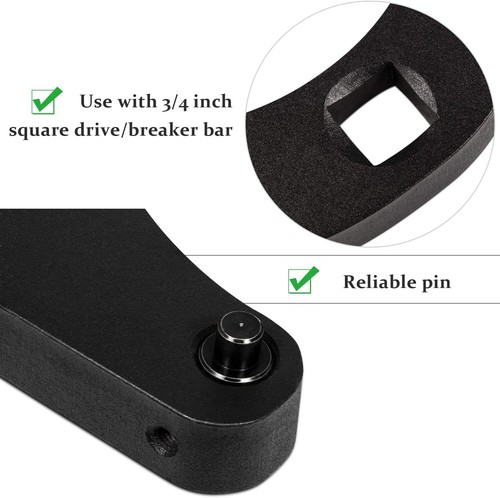 Adjustable Gland Nut Wrench 1266 Pin Spanner Tools for Hydraulic Cylinders - Picture 5 of 8