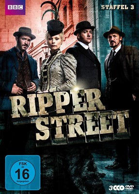 MATTHEW ROTHENBERG,ADAM MACFADYEN-RIPPER STREET-STAFFEL 3-- 3 DVD NEU