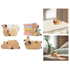 Small Capybara Flower Pot Flower Container for Living Room Kitchen Household
