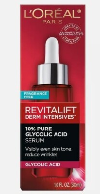 L'Oreal Paris Revitalift Derm Intensives 10% Pure Glycolic Acid Serum Anti-Aging