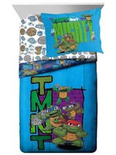 Teenage Mutant Ninja Turtles "Mini Mutants" Kids Reversible Bed Set-AB0C91LX7845
