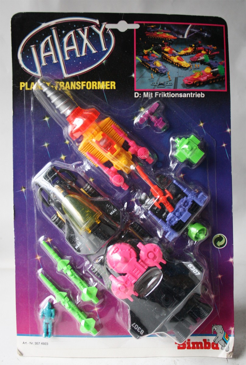 RARE GALAXY PLANET TRANSFORMER MANTA KO PLAYSET FRICTION SIMBA NEW