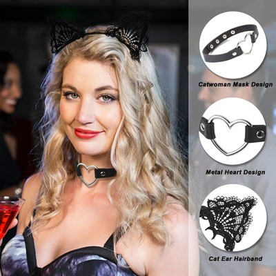 Produktbild von Verkleidungsmaske Venezianische Spitzenmasken Schwarze Augenmasken Karneval Halloween S07a40i3