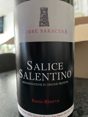Torre Saracena SALICE SALENTINO Rosso Riserva 0.75