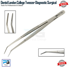 Professional DENTAL FORCEP Labs London College New Model Tweezer Serrated Jaws