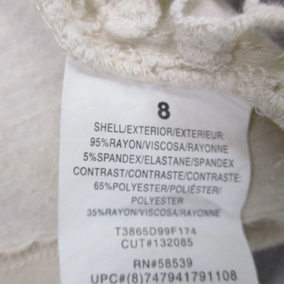 Speechless Lace BOHO Vest White Girls Size 8 - Image 4 of 4