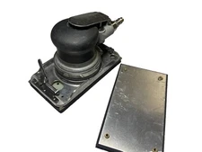 DYNABRADE Air Sheet Sander: Orbital 3 -3/4”  x 6-3/4” Pad  57810 W/ Extra Pad