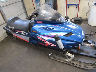 96 Yamaha VMax 600 XT Snowmobile Left Side Front Panel 8AB-21982