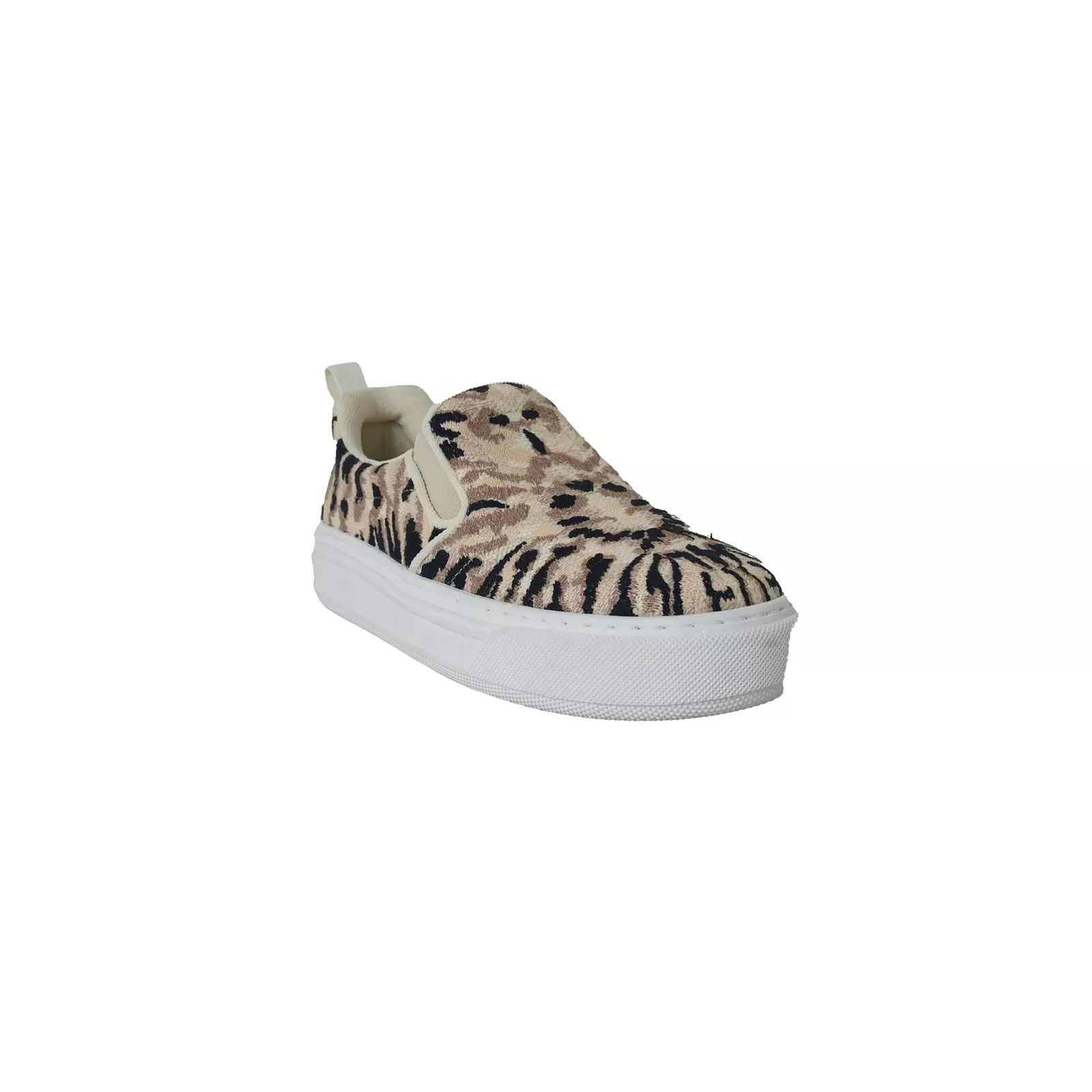 Baskets Dior Solar Silp on beige marron noir