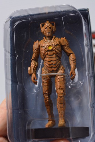 Doctor Who Figurine Wooden Cyberman Magazine #72 BBC Eaglemoss - Bild 3 von 11