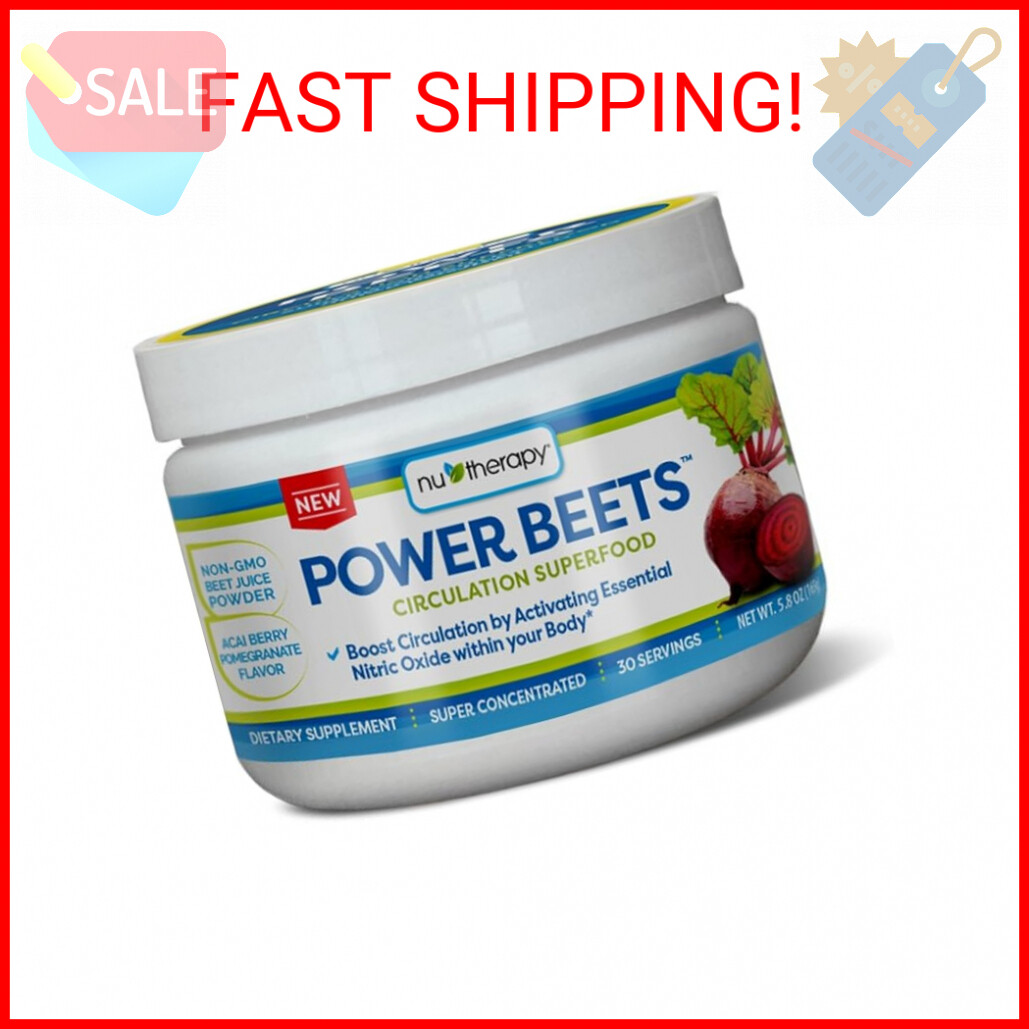 NuTherapy Power Beets Super Concentrated Circulation Superfood