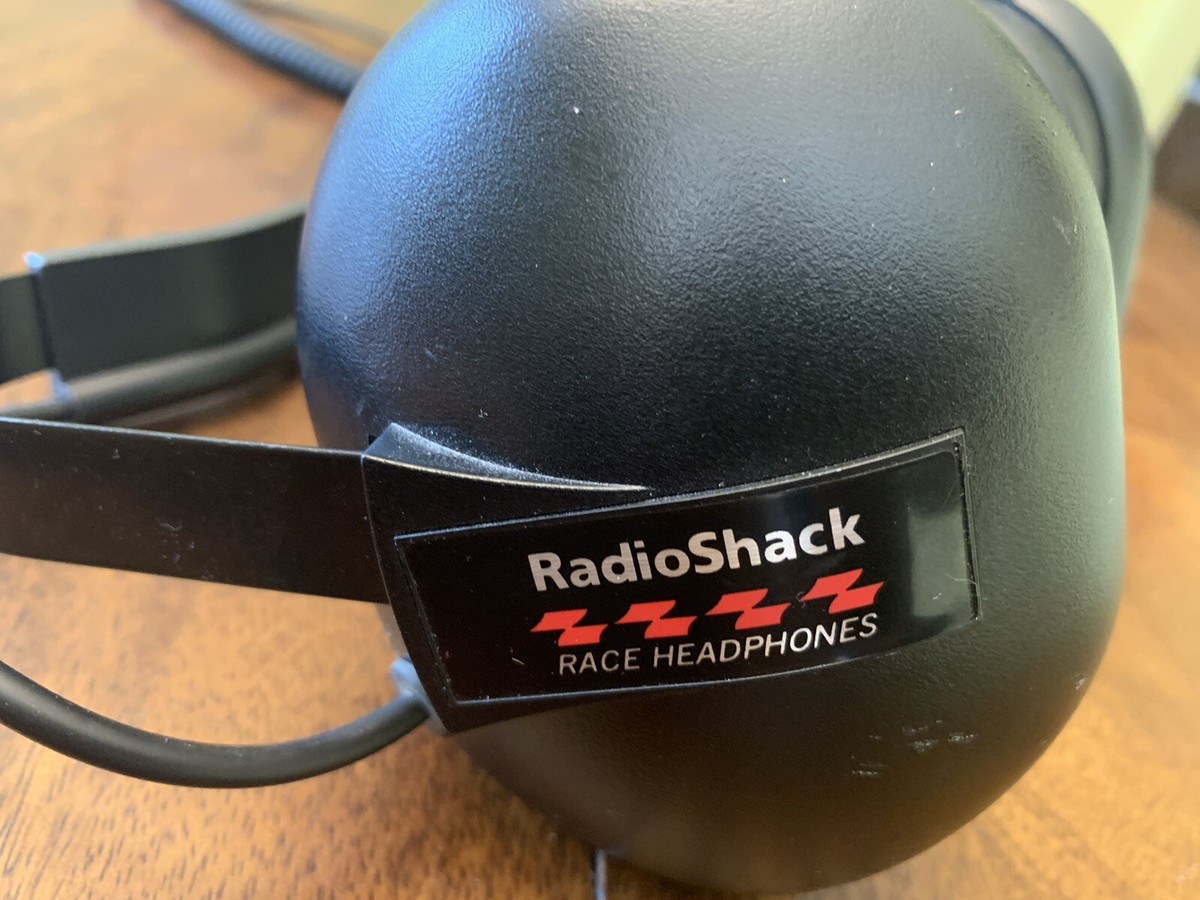 Radio Shack Race Headphones