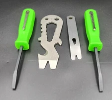 Ultimate 4-Piece Pocket Prybar Multi-Tool Combo Pack - Free Shipping!