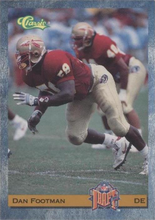 1993 Classic Draft Picks Dan Footman #85 - 1 of 2