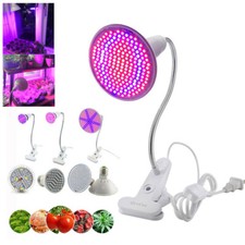 Led plant Grow Light Lamp bulbs Flexible Desk Holder Clip Plants Flower Indoor