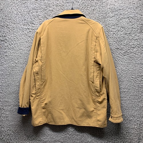 Hickey Freeman Men’s Vented Hunting Jacket Size Large Tan Corduroy Collar Field - Picture 10 of 11