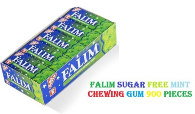 Chewing Gum Falım Sugar Free Mint Chewing Gum 900 Pcs Free Postage