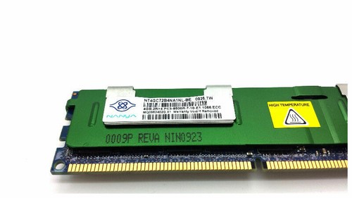NANYA NT4GC72B4NA1NL-BE 4GB 2Rx4 PC3-8500R SERVER MEMORY RAM - Picture 2 of 4