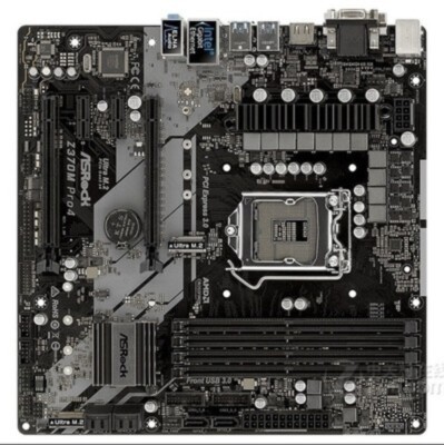 For ASROCK Z370MPRO4 LGA1151 M2 support 8th CPU Desktop Motherboard DDR4