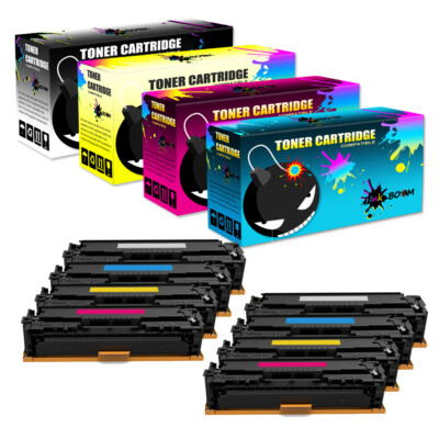 8 Toner replace for HP CF210A 131A LaserJet Pro 200 Color M251 M251n M276n