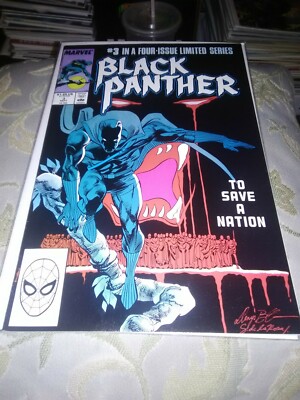Black Panther #3A, Marvel, 1988, 