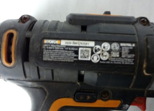 WORX 20V Switch Driver Drill Sonicrafter Drywall Tool w/ 2 Batteries & Charger - Picture 8 of 10