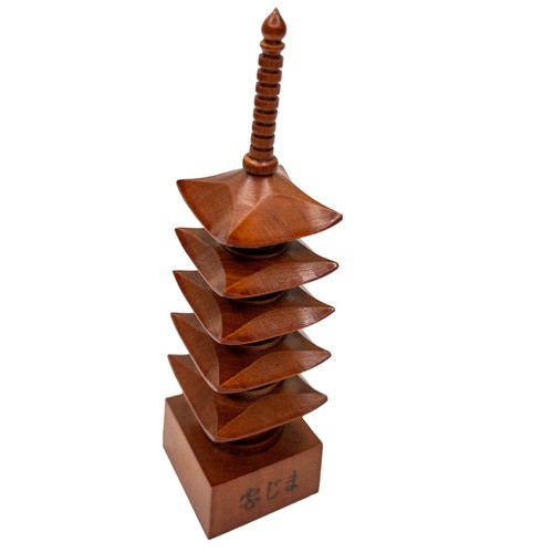 De Colección Japonés Hot Spring Resort Onsen Omiyage Souvenir - Pagoda Miyajima: 24 de julio-B - Imagen 2 de 4