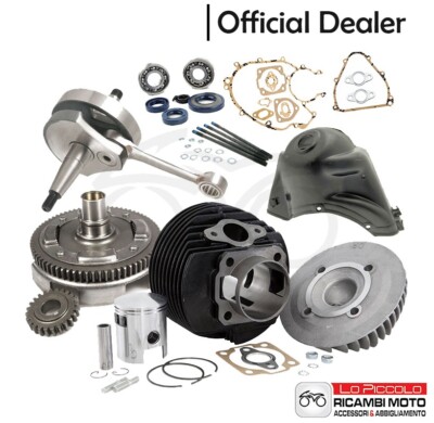 CILINDRO E PISTONE KIT TERMICO PIAGGIO APE MP 501 601 2? TIPO CAR P2 P3 - Foto 9