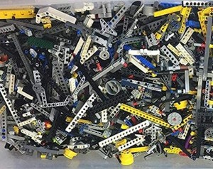 LEGO  72 Pounds Technic parts & pieces gears beams arms pins Bulk Lot