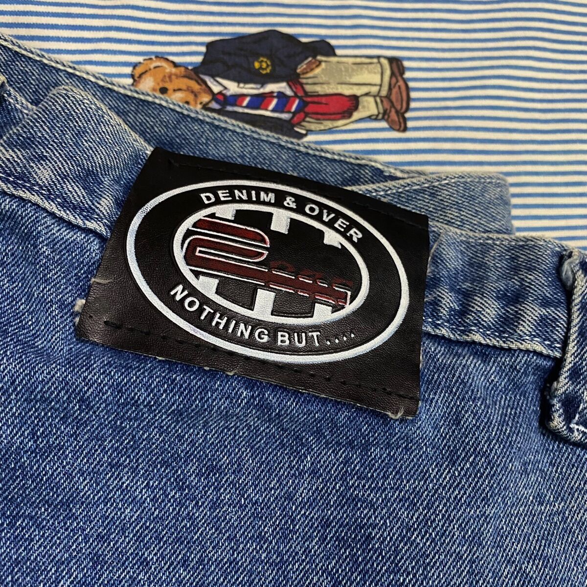 VTG 90s 2Pac Baggy Wide leg denim Jeans Men's 36 American VTG 90s 2Pac Baggy Wide leg denim Jeans Men's 36 American